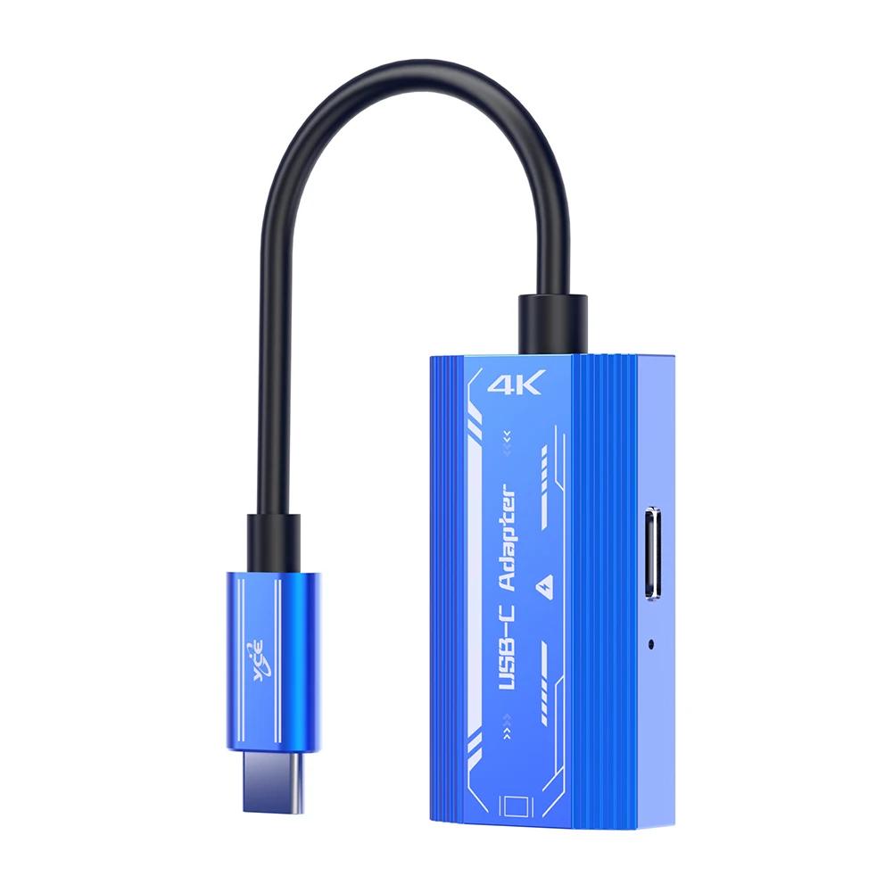 4K/60Hz USB-C- C ̺ ȯ PD3.0 iPhone 15/Huawei Mate 60/Pura70 ˷̴ ձ ġ/ ũ/ROG Ally
